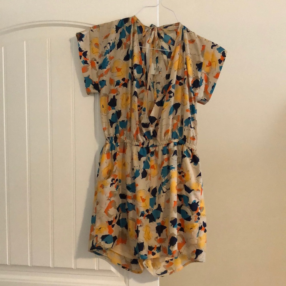 Cute floral romper